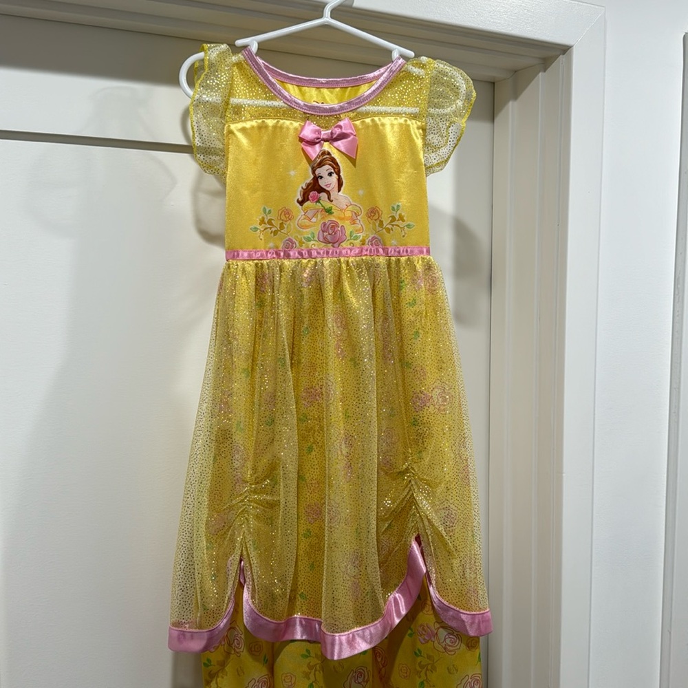 Belle little girl costume